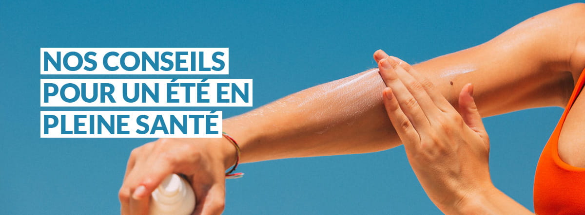 Chers Clients,
L&rsquo;&eacute;t&eacute; est &agrave; nos portes et il est temps de profiter des activit&eacute;s en plein air. Cependant, il est essentiel de se prot&eacute;ger du soleil et de se pr&eacute;parer aux allergies saisonni&egrave;res. Voici 10 conseils pratiques pour une saison estivale saine...