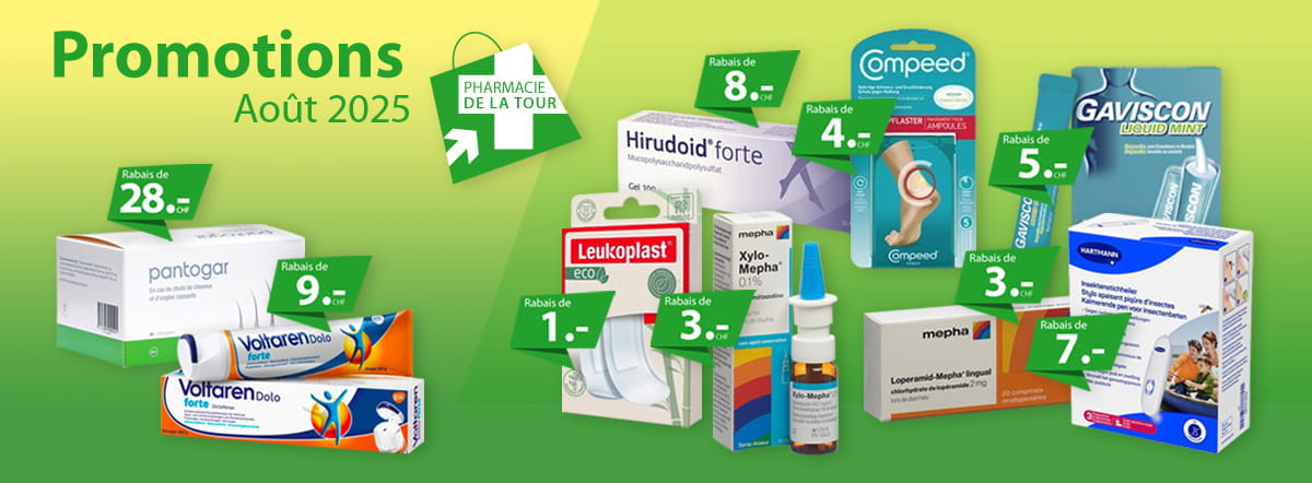 Promotions du mois d'août 2025