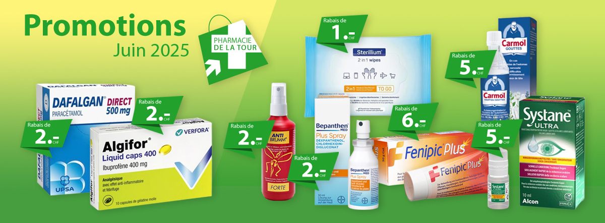 Promotions du mois de juin 2025