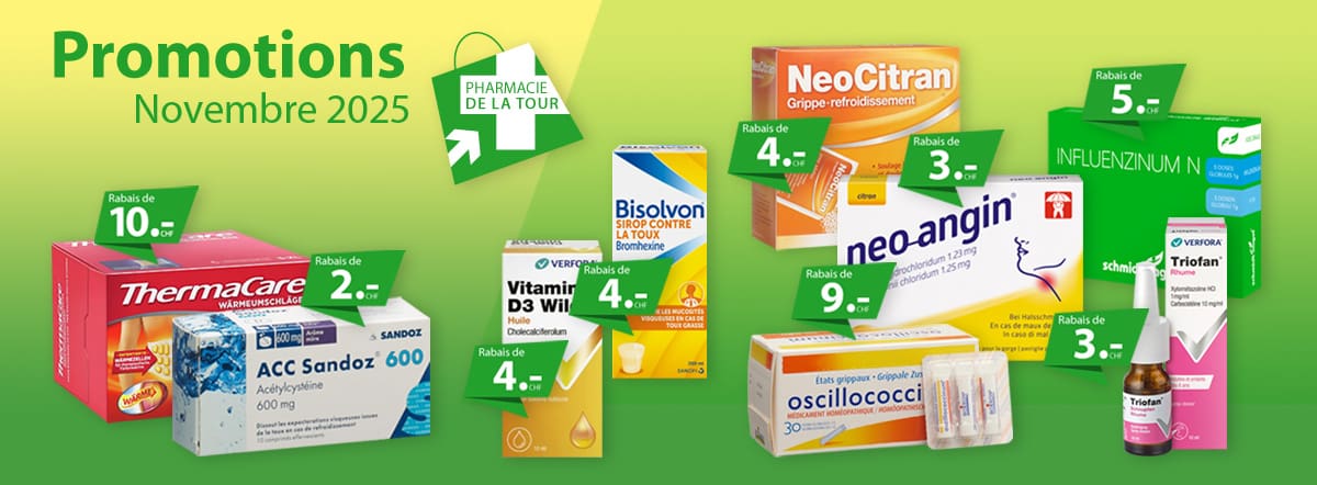 Promotions du mois de novembre 2025