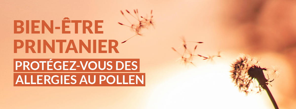 Bien-être Printanier : Protégez-vous des Allergies au Pollen.
