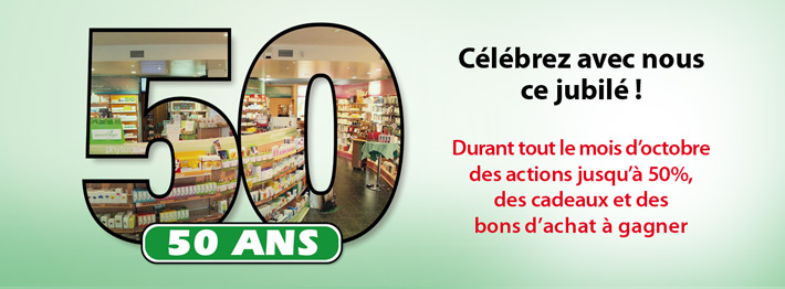 50 ans pharmacie de la tour