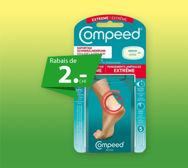 Compeed pansement ampoules talon extra