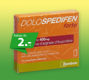 Dolo Spedifen forte rabais 2chf