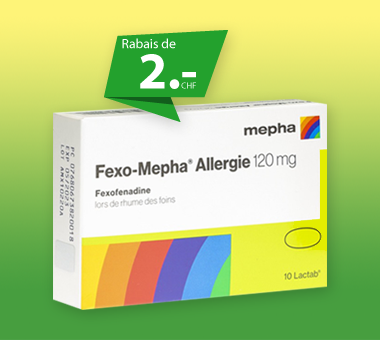 Fexo Mepha allergie lactab