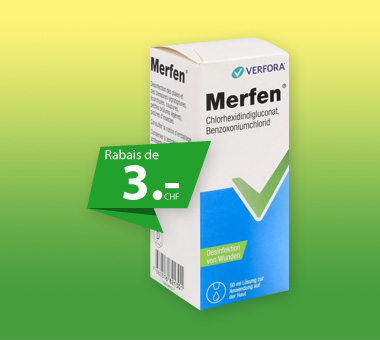 MERFEN solution aqueuse incolore