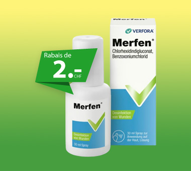 Merfen solution aqueuse