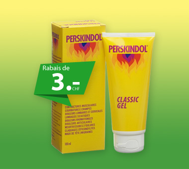 Perskindol classic gel 100ml rabais 3chf