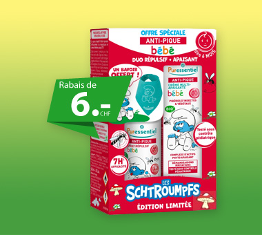 Puressentiel anti-pique coffret schtroumpfs