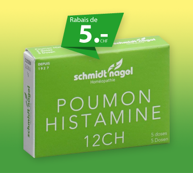 Schmidt-Nagel Poumon Histamine 12CH