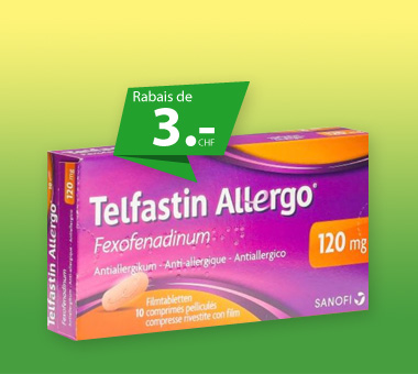 Telfastin Allergo rabais 3chf