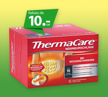 Thermacare ceinture dorsale 2 pièces