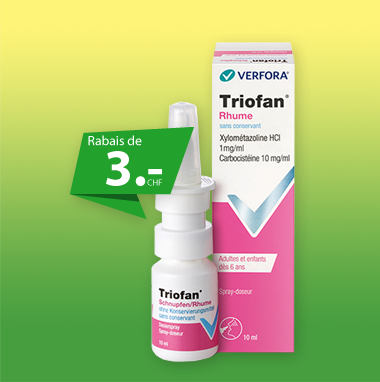 Triofan rhume sans conservateur