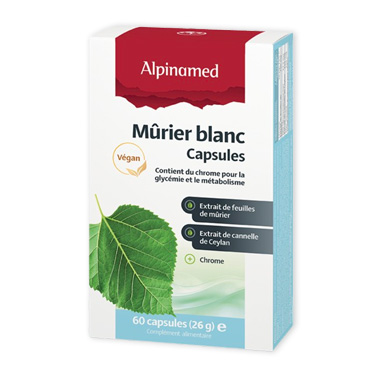 Alpinamed Mûrier blanc  60 cps