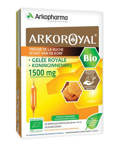 Arkoroyal® à base de gelée royale et de miel