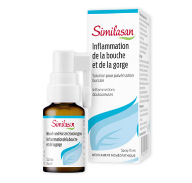 Similasan inflammation de la bouche et de la gorge spray 15ml