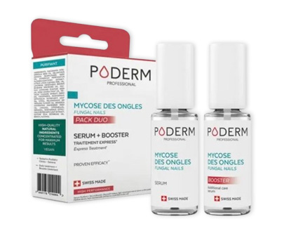 Poderm mycose des ongles - sérum et booster