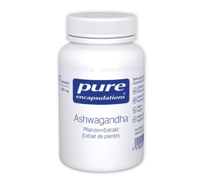 Pure encapsulations, Ashwagandha 60 capsules