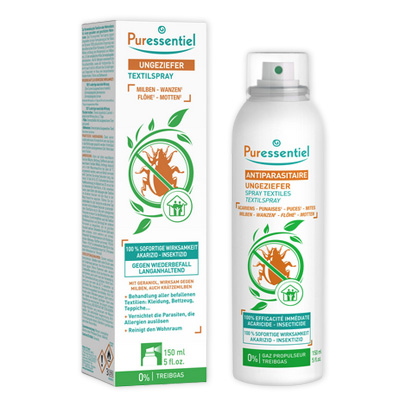 Puressentiel spray textiles antiparasitaire